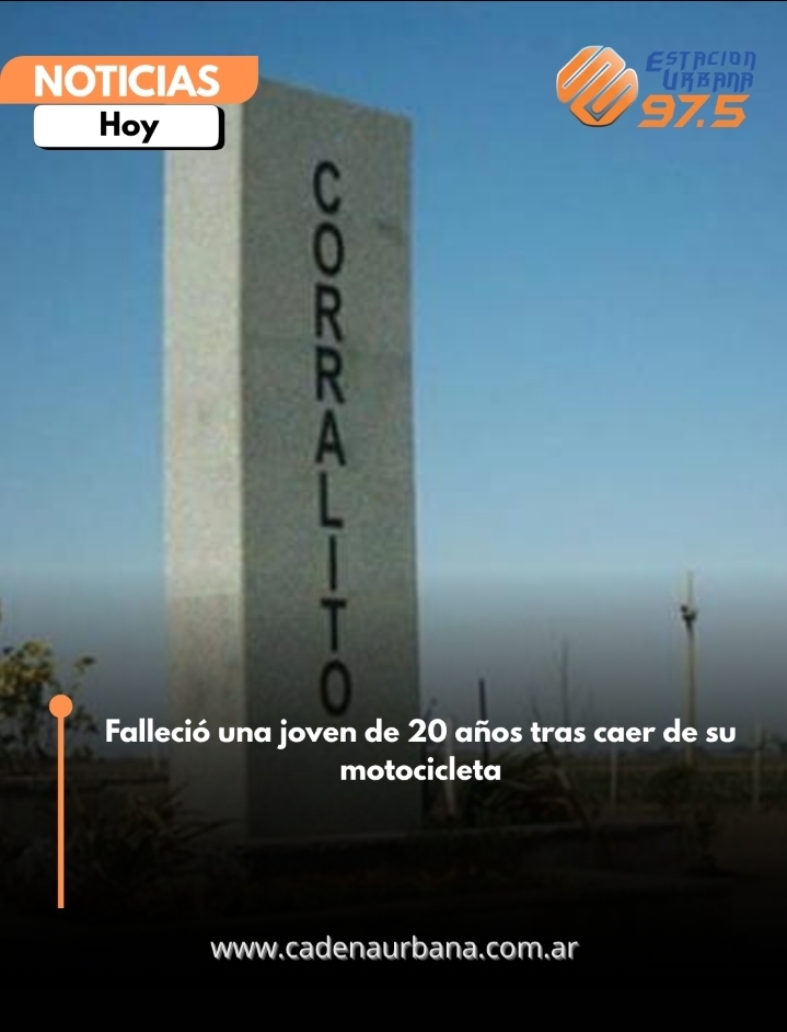 Falleci&oacute; una joven de 20 a&ntilde;os tras caer de su motocicleta en Corralito 