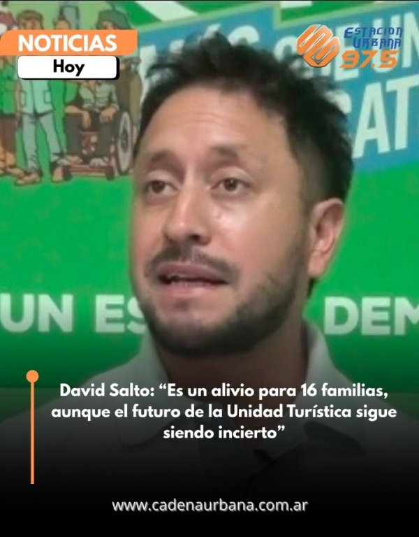David Salto: &ldquo;Es un alivio para 16 familias, aunque el futuro de la Unidad Tur&iacute;stica sigue siendo incierto&rdquo;
