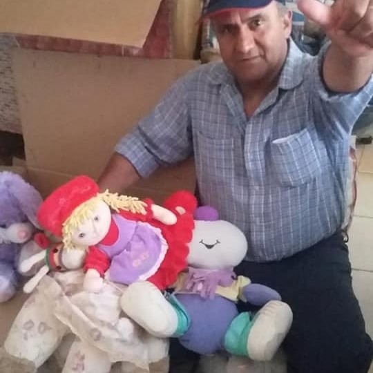 Hugo Valles "Comenzamos la Campa&ntilde;a de Juntar Juguetes nuevos y usados, la vamos a realizar todo el mes de Julio"
