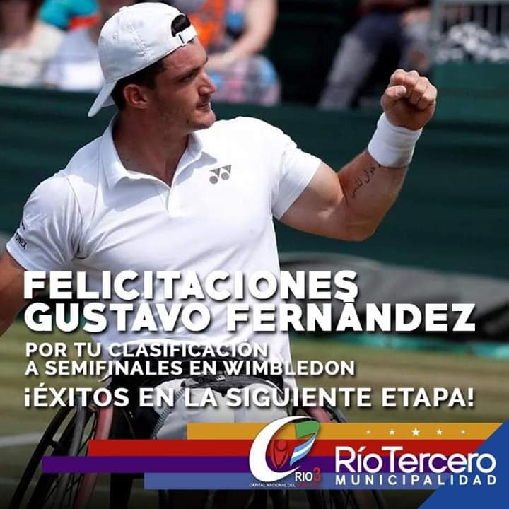 Gustavo Fern&aacute;ndez lleg&oacute; a las semifinales de Wimbledon