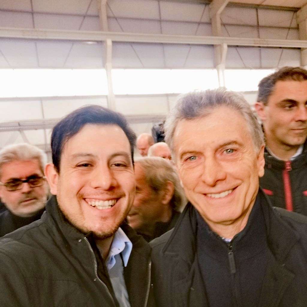 GONZALO TORRES PRESENTE EN LA VISITA DE MACRI A C&Oacute;RDOBA 