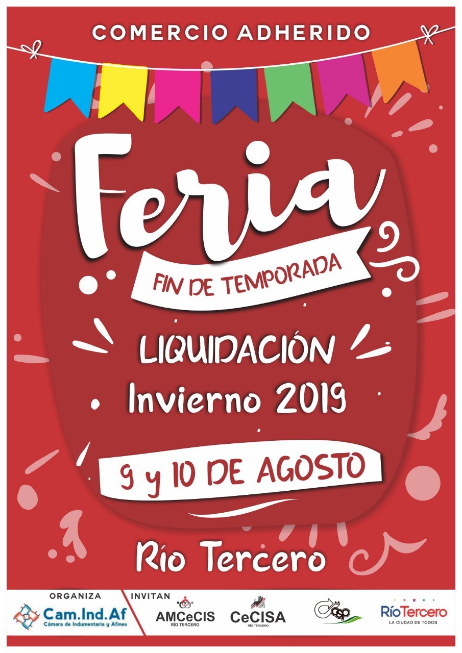 RIO TERCERO SE VISTE DE FERIA!!!