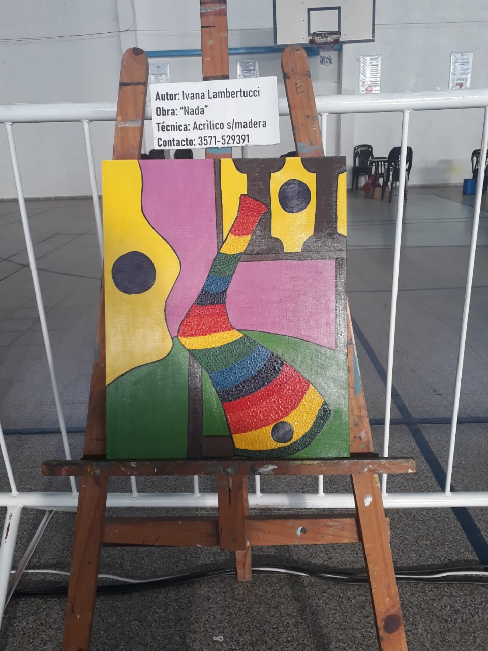 Nueva muestra de artistas plásticos en el Vacunatorio