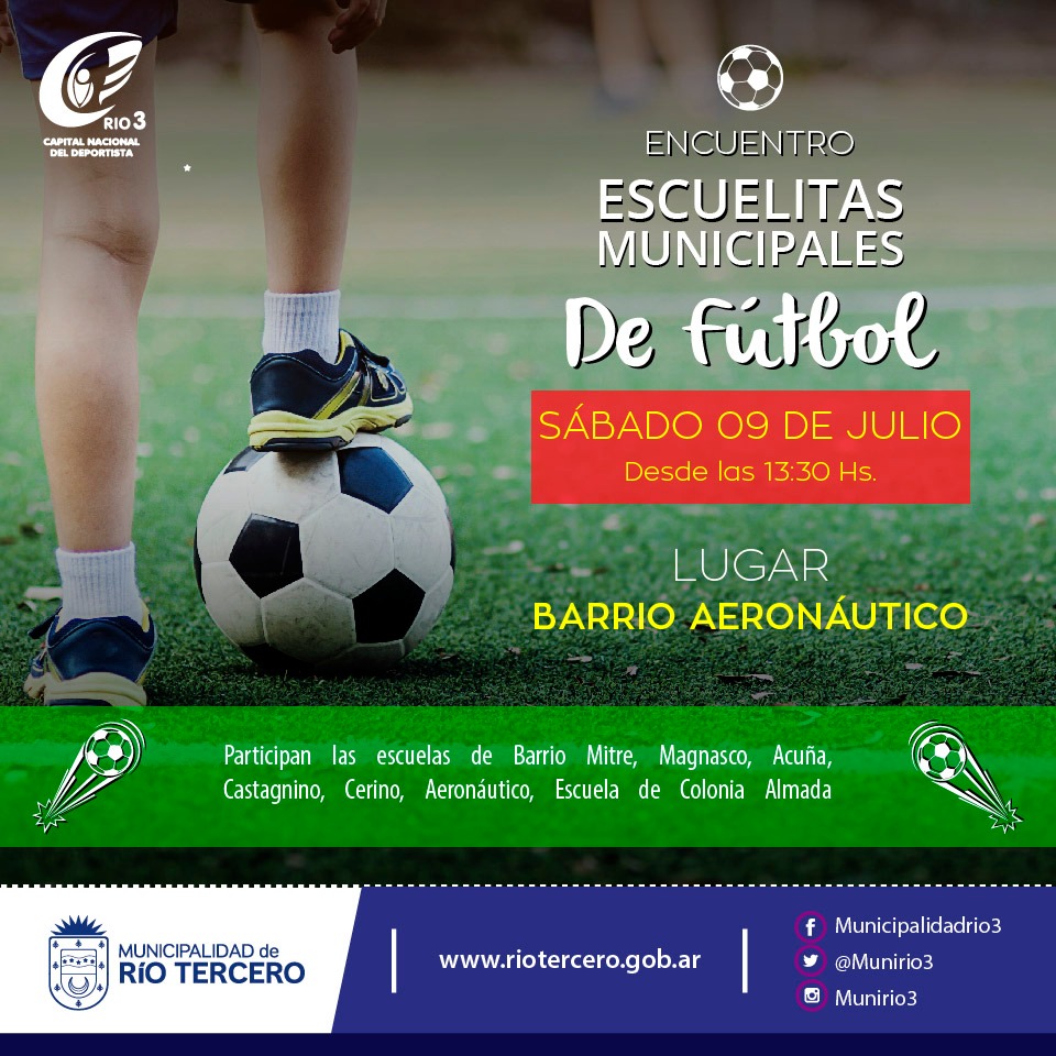 PIPO ACOTTO: CADA VEZ MÁS CHICOS SE SUMAN A LAS ESCUELITAS DE FÚTBOL