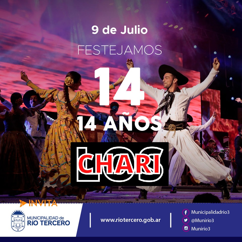 LOS CHARI CELEBRAN SU 14 ANIVERSARIO CON UNA GRAN PEÑA Y ARTISTAS INVITADOS