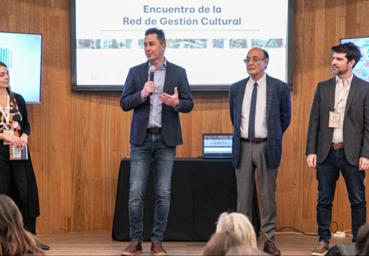 Manuel Calvo recibió a gestores culturales de toda la provincia