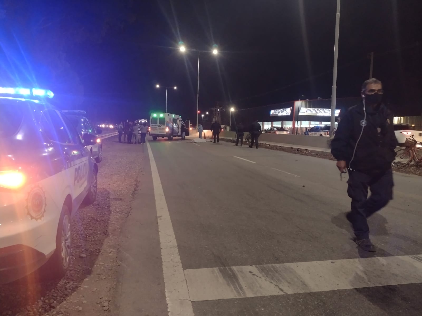 ACCIDENTE FATAL AL INGRESO DE RÍO TERCERO 