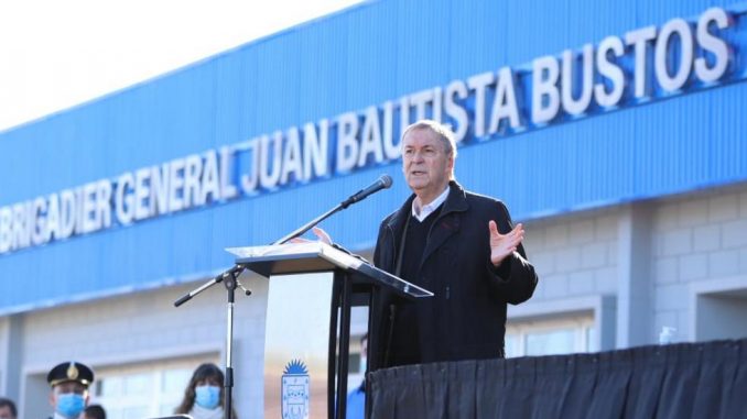 EL GOBERNADOR JUAN SCHIARETTI ESTARÁ HOY EN RÍO TERCERO