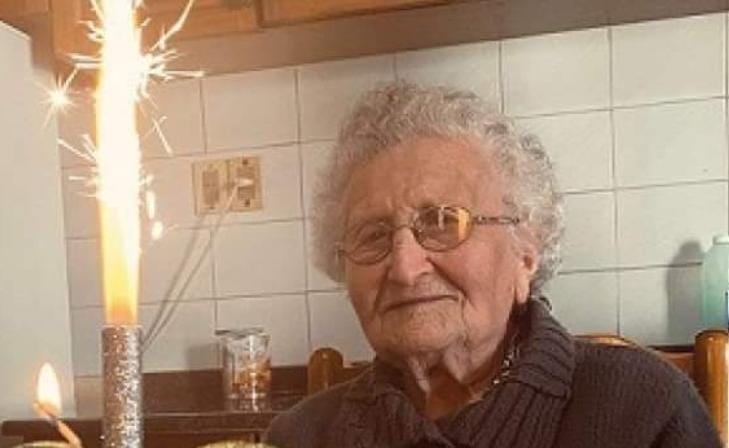 CUMPLE HOY 110 AÑOS ONORINA APRATTO DE TAGLIAFERRO