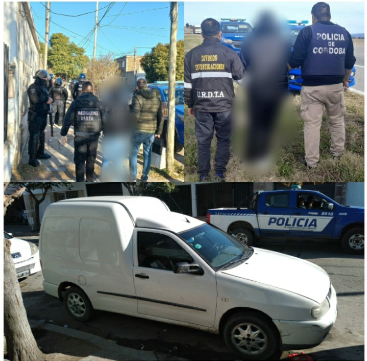  PARTE POLICIAL: ALLANAMIENTOS,  SECUESTROS Y DETENCIONES EN CÓRDOBA POR HECHOS DE ROBO EN NUESTRA CIUDAD 