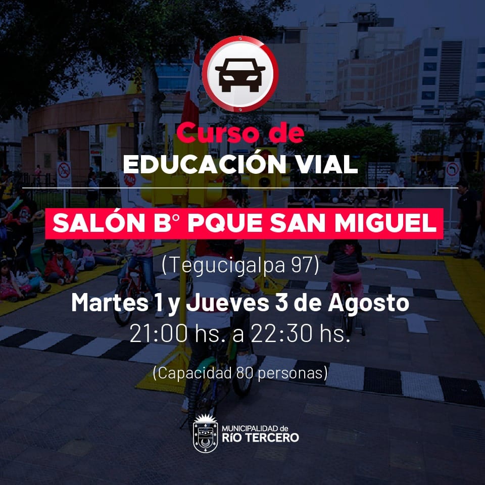 EL MUNICIPIO CONTINÚA CON LOS CURSOS PARA OBTENER LA LICENCIA DE CONDUCIR
