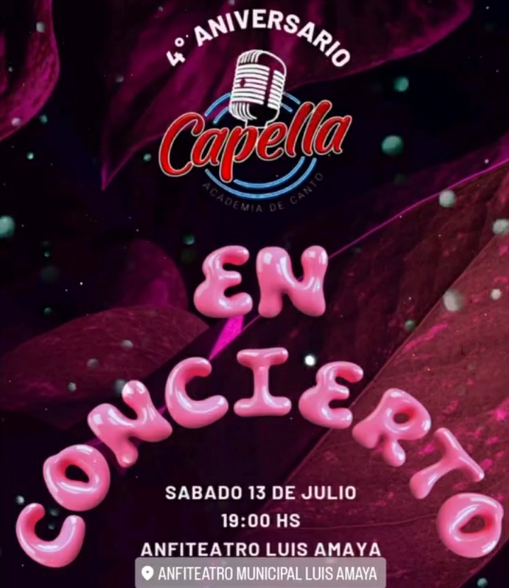 El sábado brillará el Anfi con la celebración de los 4 años de la Academia *Capella*