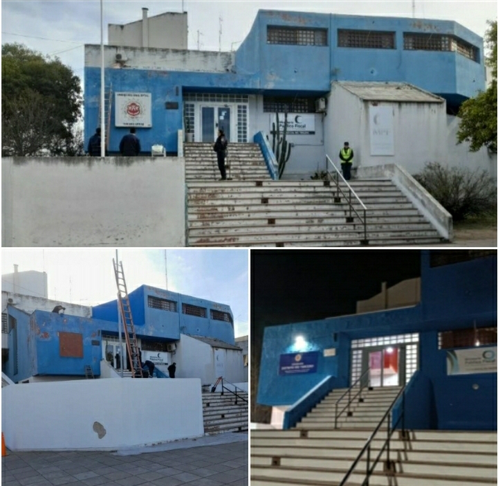 Se realizaron refacciones y mejoras en la sede de la Unidad Regional Departamental Tercero Arriba 