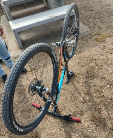 Parte policial: Masculino fue detenido por circular en una bicicleta que había sido sustraída.