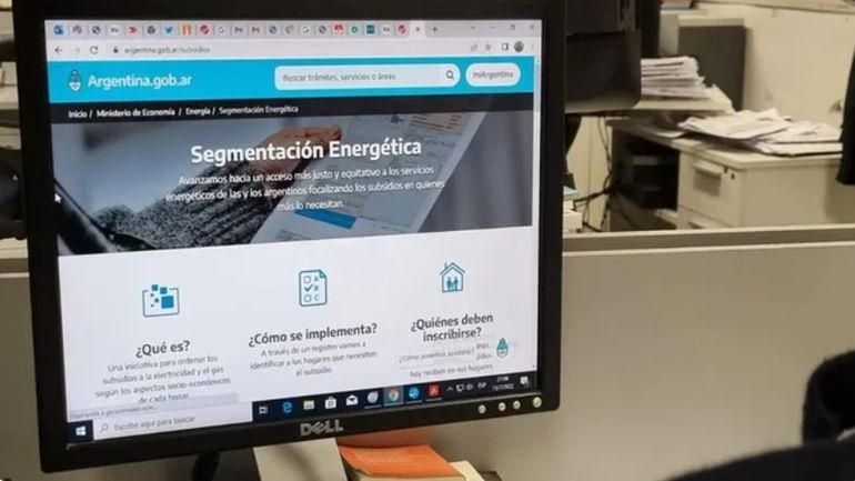 Aliciardi: quienes no se inscriban para el subsidio eléctrico pasarán a la categoría N1