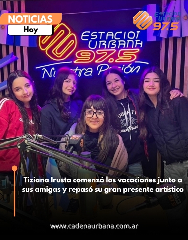 Tiziana Irusta comenz&oacute; las vacaciones junto a sus amigas y repas&oacute; su gran presente art&iacute;stico