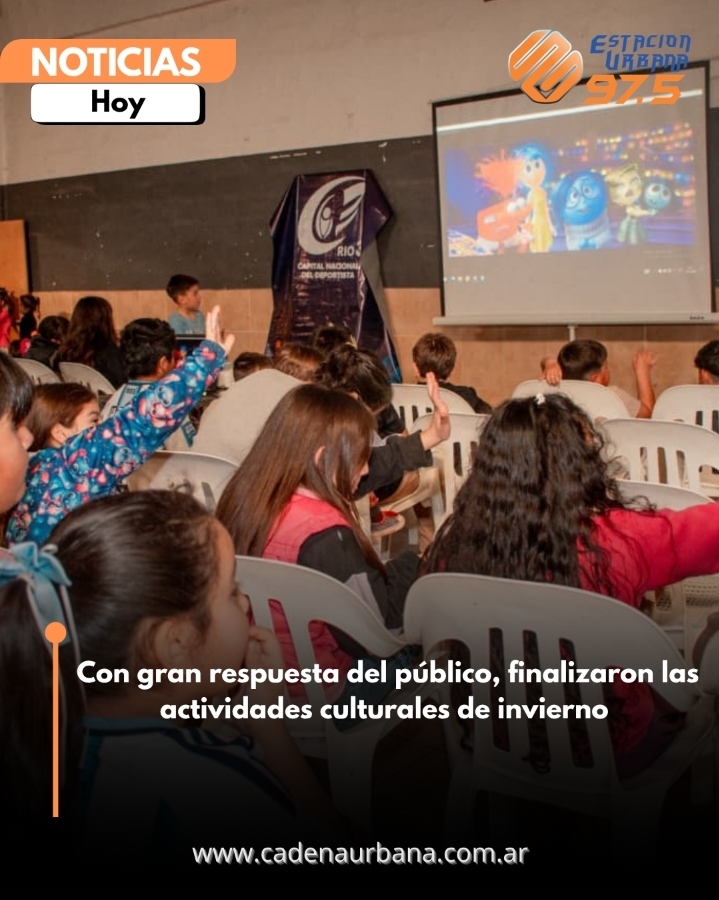 Con gran respuesta del p&uacute;blico, finalizaron las actividades culturales de invierno 