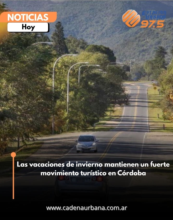Las vacaciones de invierno mantienen un fuerte movimiento tur&iacute;stico en C&oacute;rdoba