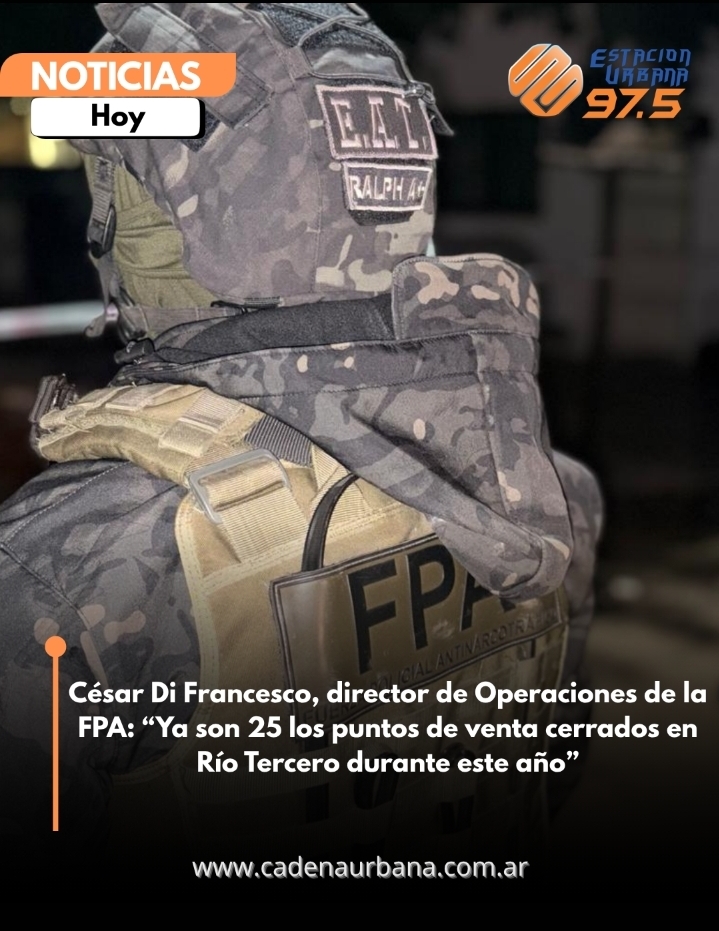 C&eacute;sar Di Francesco, director de Operaciones de la FPA: Ya son 25 los puntos de venta cerrados en R&iacute;o Tercero durante este a&ntilde;o