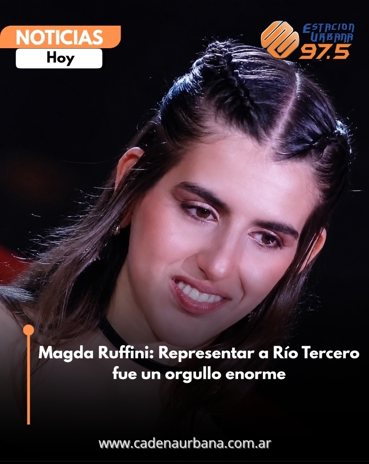 Magda Ruffini: Representar a R&iacute;o Tercero fue un orgullo enorme