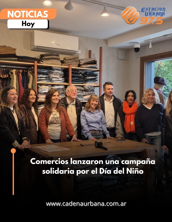 Comercios lanzaron una campa&ntilde;a solidaria por el D&iacute;a del Ni&ntilde;o