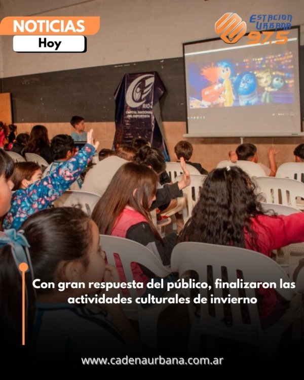 Con gran respuesta del p&uacute;blico, finalizaron las actividades culturales de invierno 