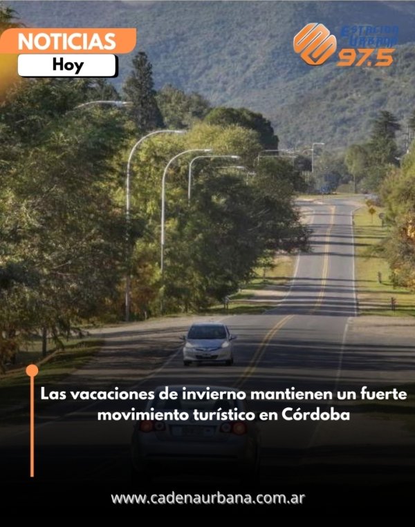 Las vacaciones de invierno mantienen un fuerte movimiento tur&iacute;stico en C&oacute;rdoba