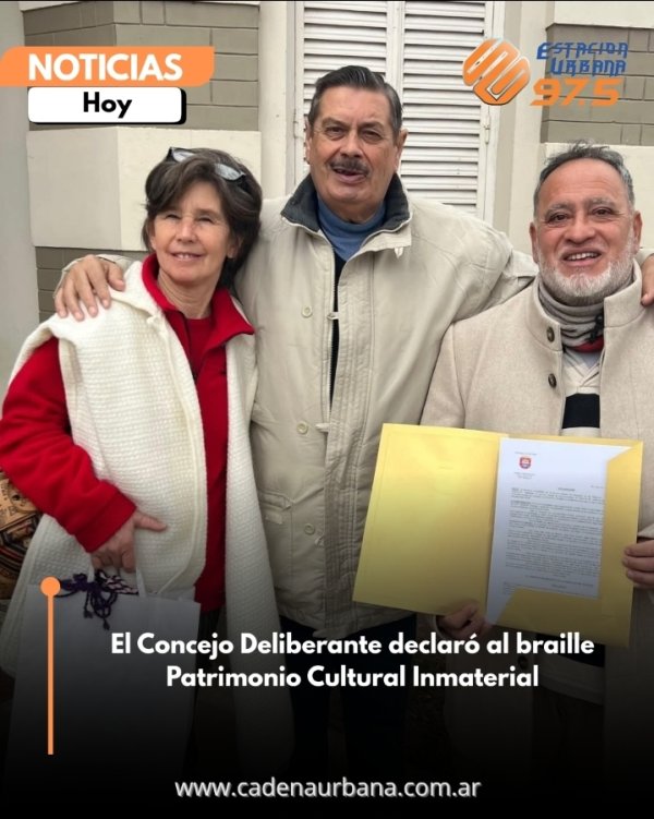 El Concejo Deliberante declar&oacute; al braille Patrimonio Cultural Inmaterial