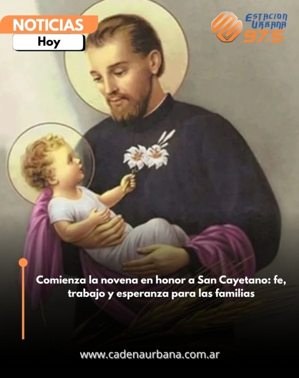 Comienza la novena en honor a San Cayetano: fe, trabajo y esperanza para las familias