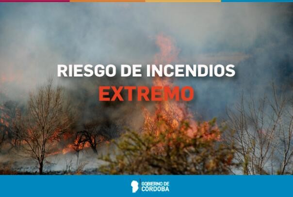 Rige alerta extrema en incendios forestales en toda la Provincia