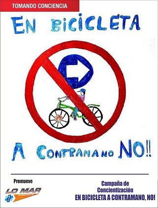 Por 6to a&ntilde;o consecutivo Lomar realiza la Campa&ntilde;a en Bicicleta en Contramano NO 