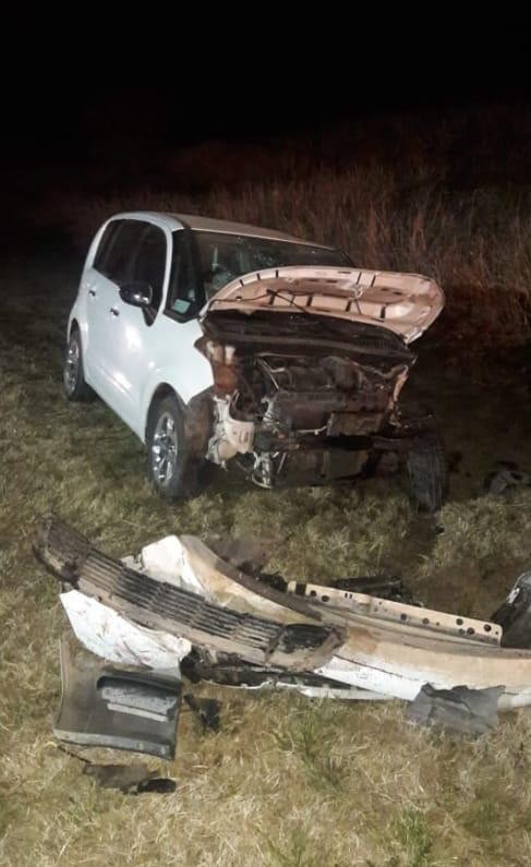  Triple choque entre Despe&ntilde;aderos y Monte Ralo con ocupantes de nuestra Ciudad 