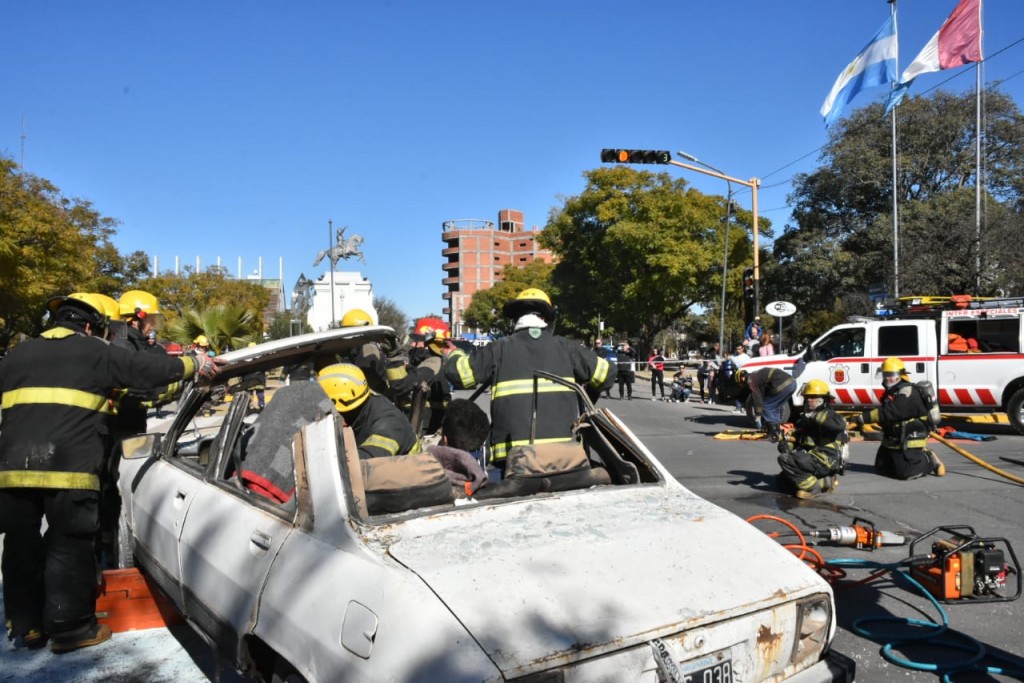 Esta ma&ntilde;ana se realiz&oacute; un Simulacro por el cierre de la semana de la seguridad 