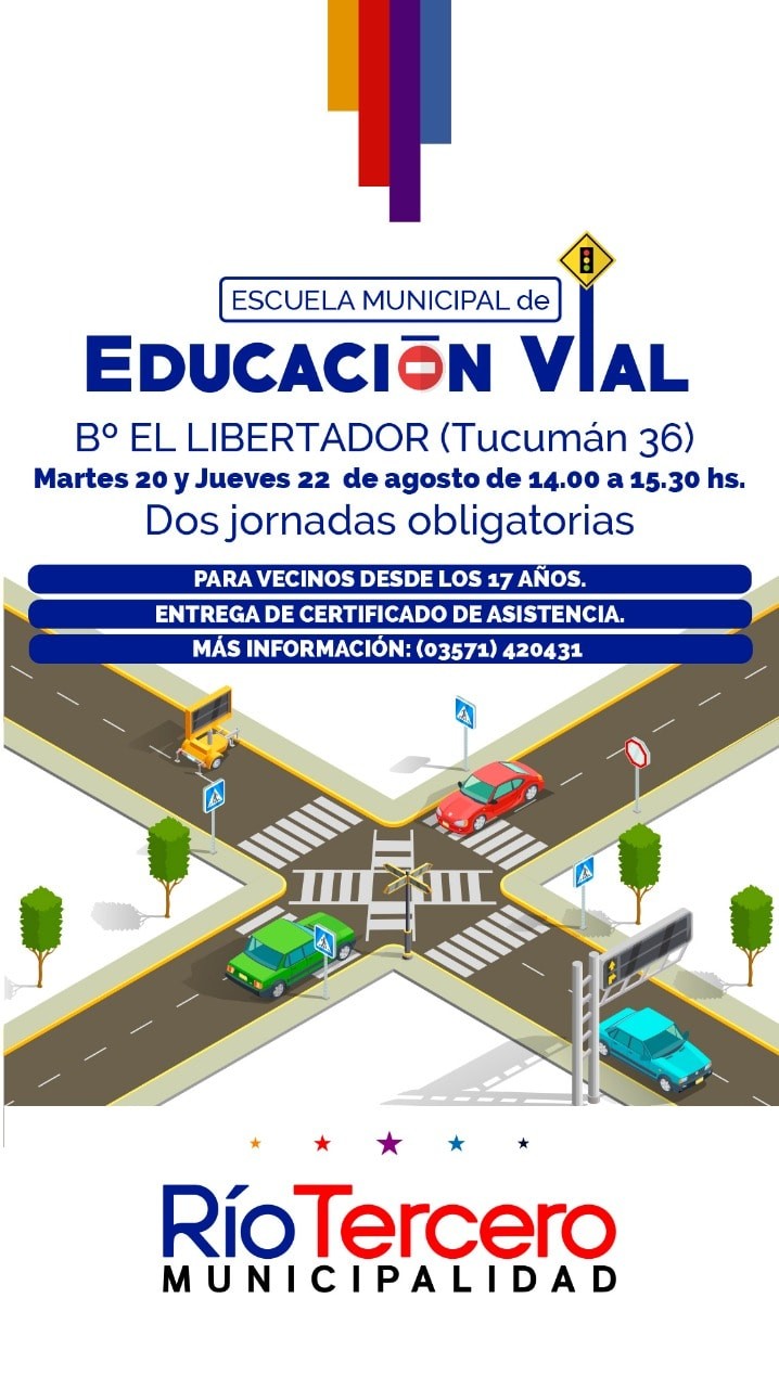 Siguen los Cursos de Educaci&oacute;n Vial en los Barrios