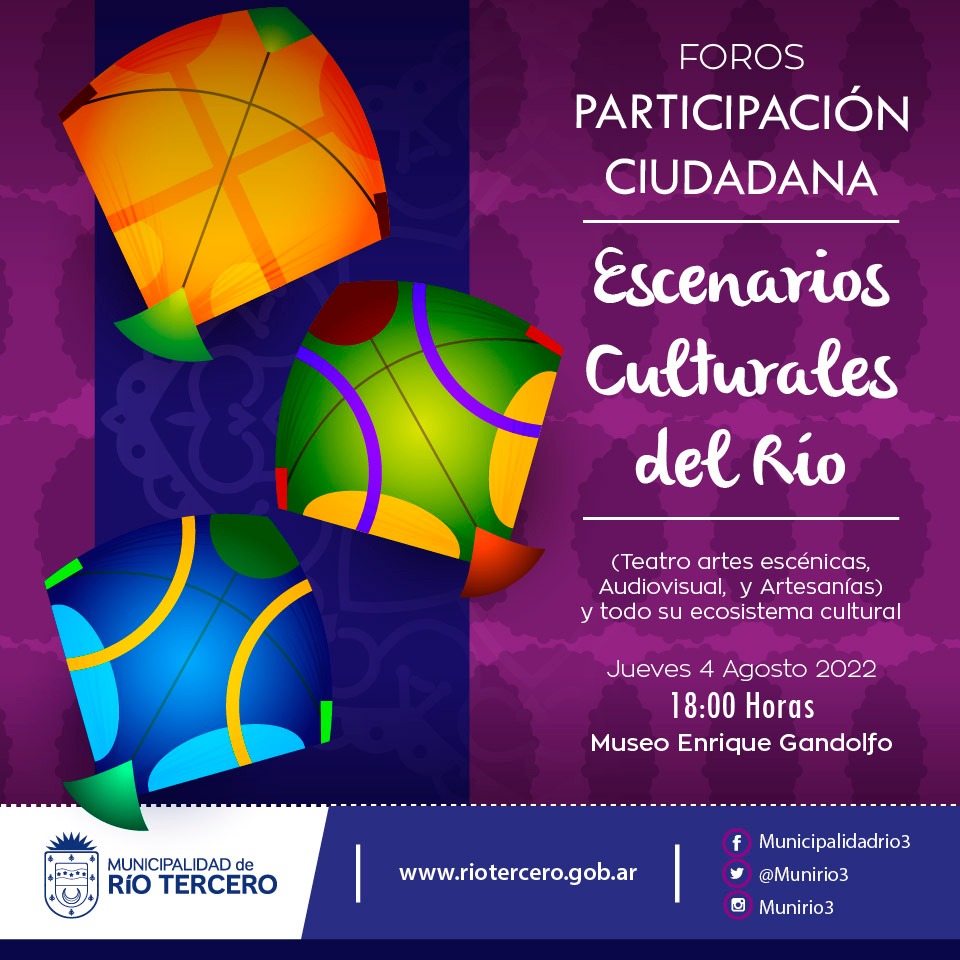 ESTE JUEVES SE REALIZA EL QUINTO ENCUENTROS CULTURALES DEL RÍO