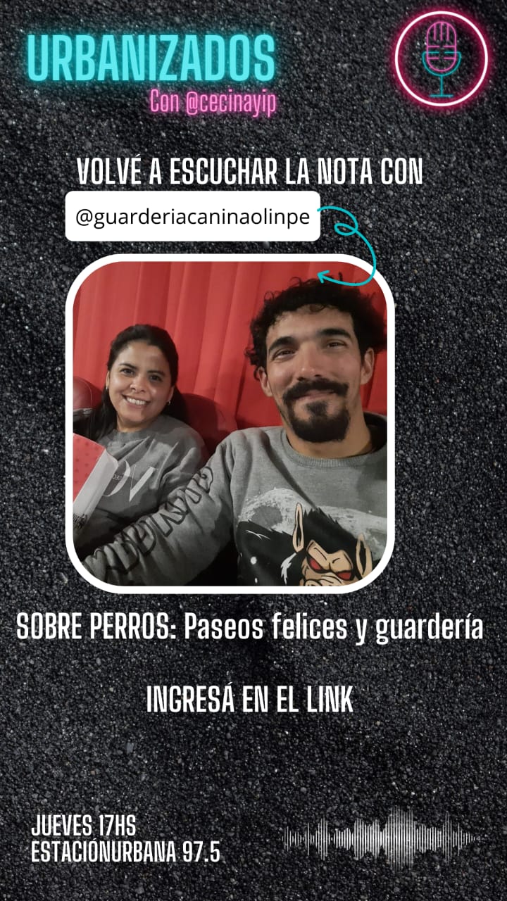 URBANIZADOS ENTREVISTA SOBRE PERROS: PASEOS FELICES Y GUARDERÍA 