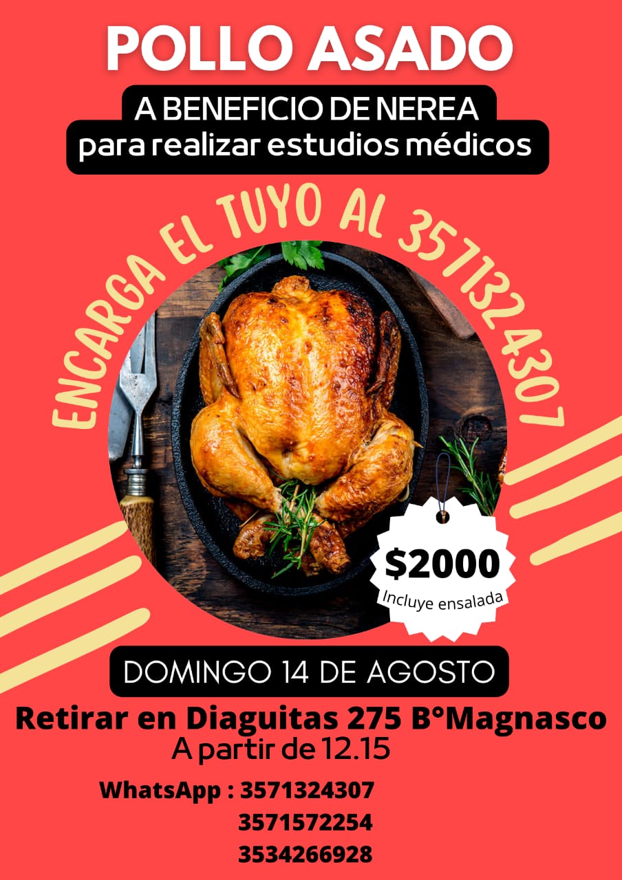 POLLADA SOLIDARIA PARA AYUDAR A NEREA