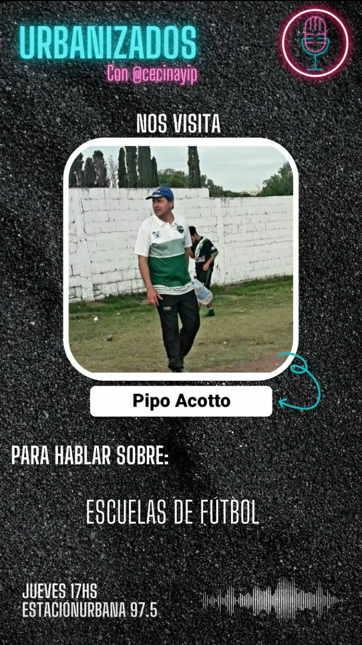 URBANIZADOS ENTREVISTA SOBRE: ESCUELAS DE FÚTBOL 