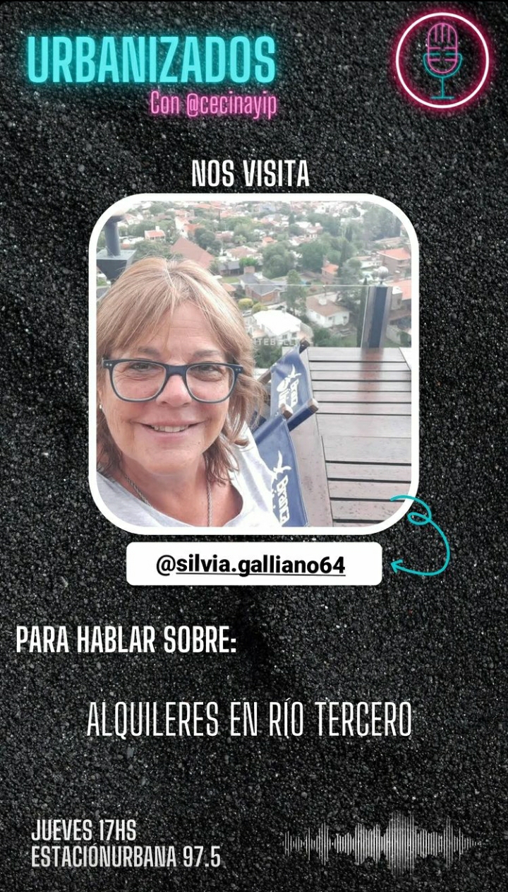 URBANIZADOS ENTREVISTA SOBRE ALQUILERES EN RÍO TERCERO 