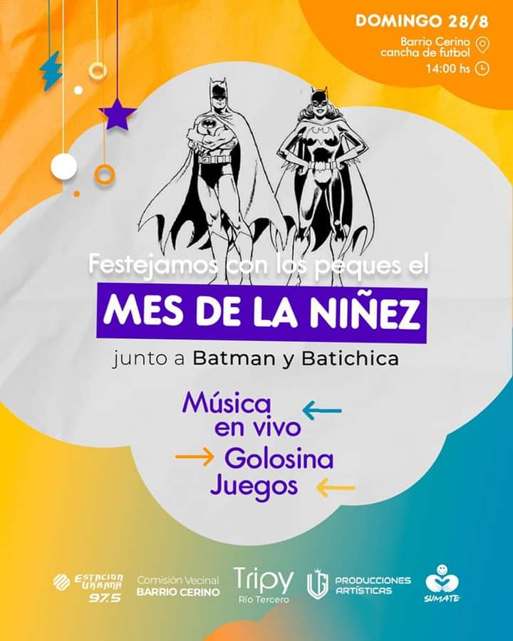 BARRIO CERINO CELEBRA EL DÍA DEL NIÑO ESTE DOMINGO