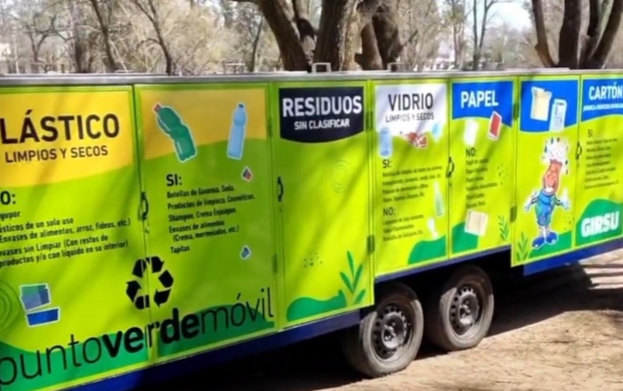 PRESENTARON EL PUNTO VERDE MÓVIL DEL GIRSU