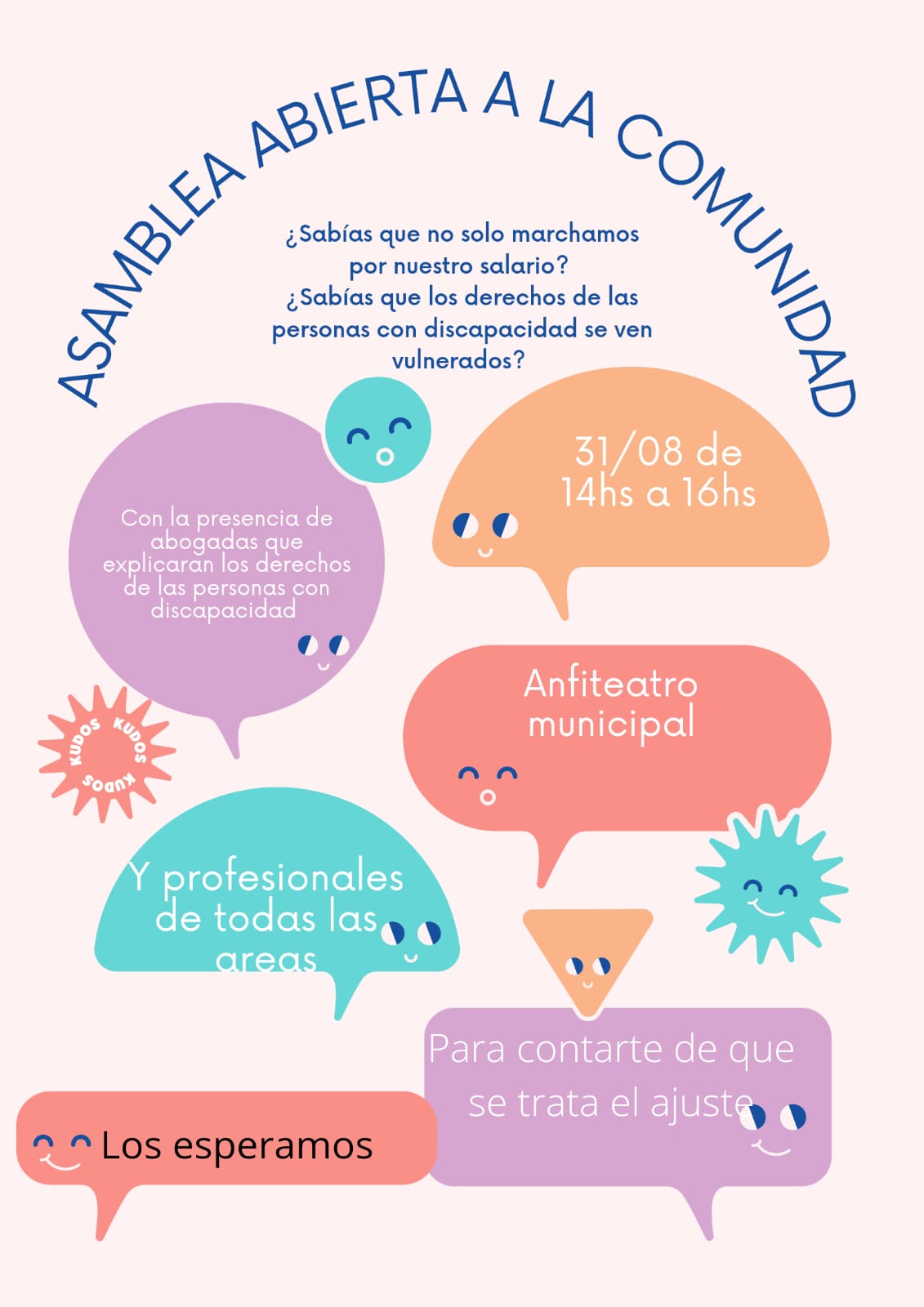 PRESTADORES, PERSONAS CON DISCAPACIDAD Y SUS FAMILIARES TENDRÁN UNA CHARLA EN EL ANFITEATRO