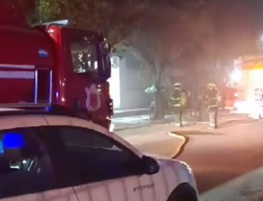 GRAVES DAÑOS PROVOCÓ INCENDIO EN UN LAVADERO EN BARRIO BELGRANO