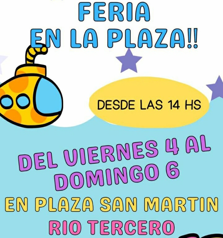 FERIA DE ARTESANOS ESTE FIN DE SEMANA EN PLAZA SAN MARTÍN