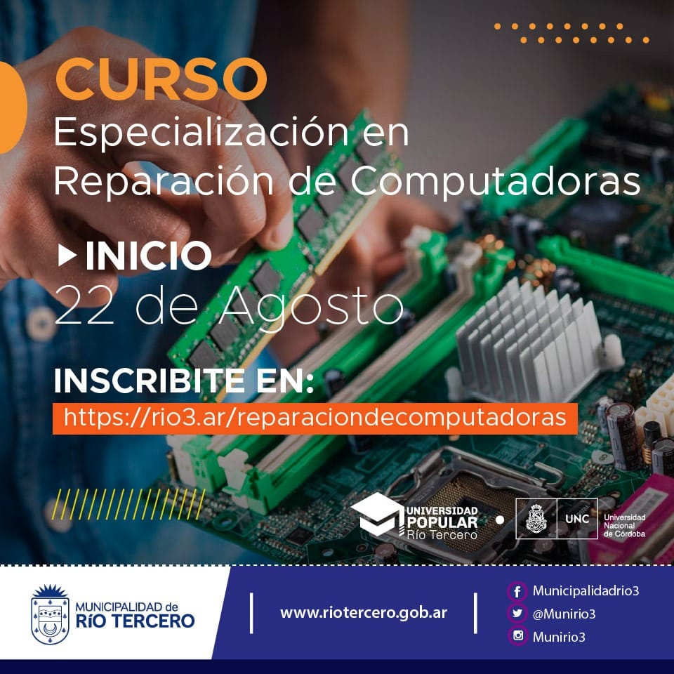 EL MUNICIPIO ABRE LAS INSCRIPCIONES PARA LOS NUEVOS CURSOS GRATUITOS DE FORMACIÓN EN EL CENTRO DE CAPACITACIÓN UNIVERSITARIA MUNICIPAL 
