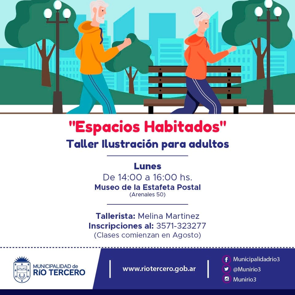 EL MUNICIPIO INVITA A PARTICIPAR DE NUEVAS PROPUESTAS ARTÍSTICAS