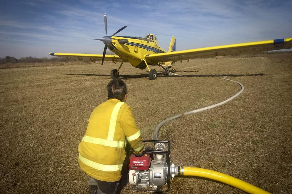INCENDIOS: EL LUNES SERÁ UN DÍA CRÍTICO POR LAS CONDICIONES METEOROLÓGICAS 