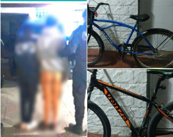 PARTE POLICIAL: DOS MENORES DE 13 Y 14 AÑOS SUSTRAJERON UNA BICICLETA 