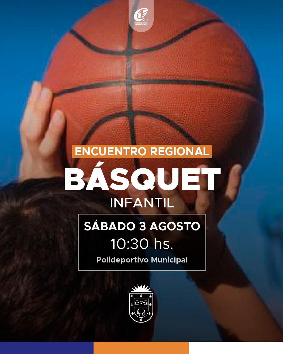 Mañana sábado la escuelita municipal del básquet participa de un gran encuentro deportivo