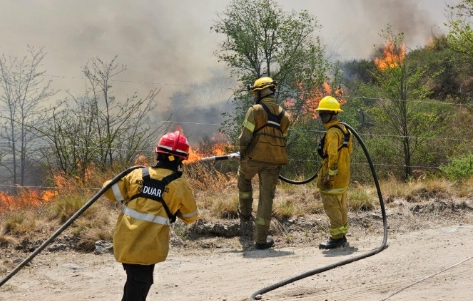 El riesgo de incendio es EXTREMO en toda la provincia
